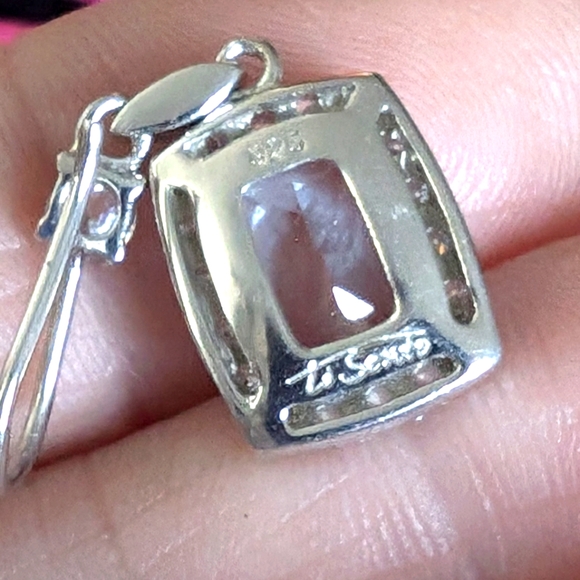 Ti Sento Milano 925 –High Quality Silver 925 Ring and Dangling Earrings. - Picture 6 of 7